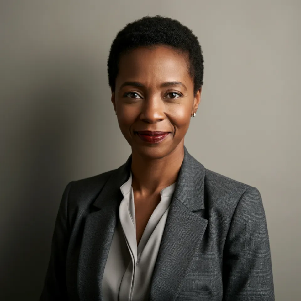 Coach portuguesa experiente apoiando cliente